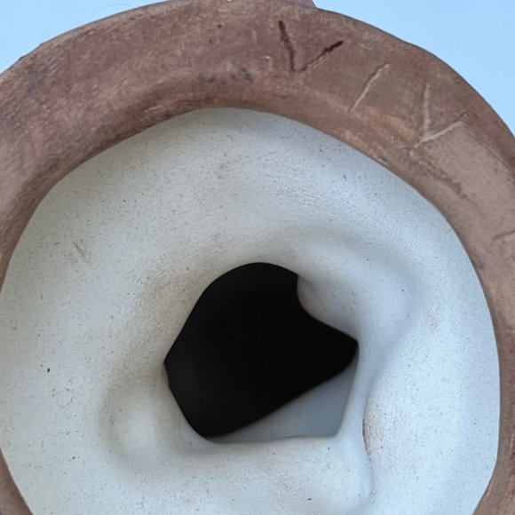 Vintage 1970's Cottagecore Handmade Ceramic Owl - Picture 13 of 14